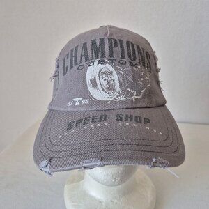 Disney Champions Custom Speed Shop Cotton Twill Distressed Baseball